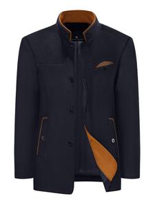 Youthup Зимнее пальто в темно-синем цвете