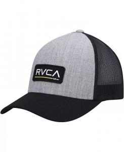 Мужская серая кепка с принтом HYL Ticket III Trucker Snapback Rvca