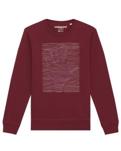 Свитер Watapparel Sweatshirt, бордовый