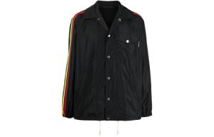 Куртка мужская Palm Angels Miami на пуговицах, черный