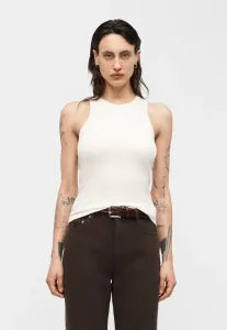 Майка с изображением лисенка Maison Kitsuné, Pure Ecru