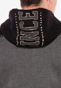 Толстовка на молнии Cipo & Baxx, антрацит