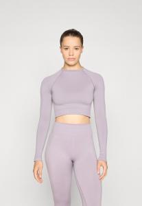 Топ ONLY Play ONPJIJI SEAM TOP, Gray Ridge/Dark Grey