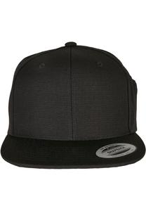 Бейсболка Flexfit Snapback, черный