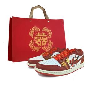 Jordan Женские баскетбольные кроссовки Air 1 Wear-Resistant Low-Top Vintage White