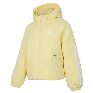 Пуховик женский желтый Adidas