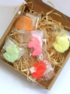 Набор мыла для рук UNICORN подарок для девочки радужный единорог SENZI COSMETICS