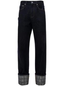 JW Anderson джинсы прямого кроя со средней посадкой, синий