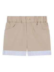 Шорты с отделкой в полоску Dolce & Gabbana Kids, нейтральный