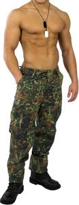 Брюки Normani Outdoor Sports Herren Outdoorhose „Trooper“, цвет Flecktarn