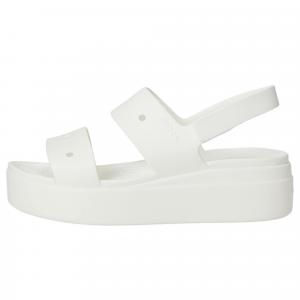 Эспадрильи Crocs Brooklyn 4U Low Wedges белый  210676-100 Women's Crocs, белый