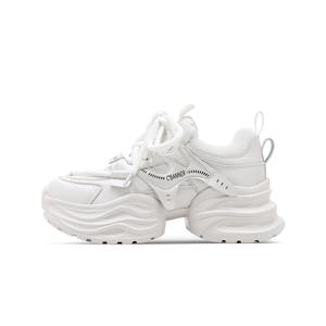 C°BANNER Женские белые кроссовки Low Top Chunky, цвет White
