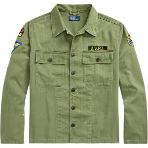 Polo Ralph Lauren Потертая рубашка сверху, Green