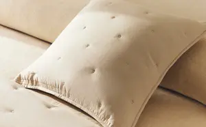 Чехол на подушку из микрофибры Zara Home, бежевый