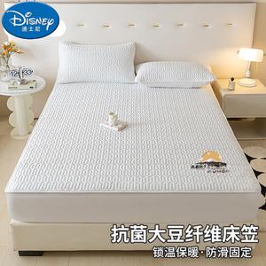 Disney Простыня на резинке 90x190 см, наволочка, белая, гипоаллергенная