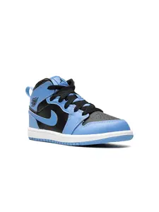 Кроссовки Air Jordan 1 Mid University Jordan Kids, синий