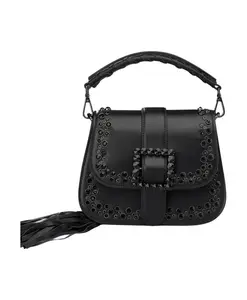 Сумочка со стразами Alma En Pena, черный
