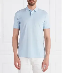 Поло Пио 1 regular fit Boss Green, синий