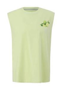 Хлопковая майка S.Oliver, зеленый