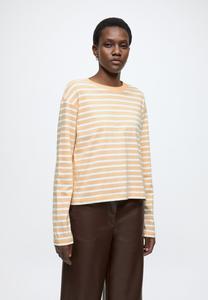 Топ Marc O'Polo DENIM T-SHIRTS LSL, CREWNECK, YD, Light Orange_Multi_02/Apricot