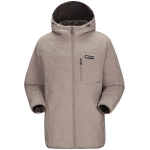 Теплая флисовая стеганая куртка мужская Camel, цвет Dark Brown Red