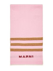 Шарф Marni, розовый