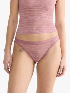 Бесплатные трусики Evolve Lace String sloggi, Date Night Pink