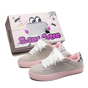 Кеды, обувь для скейтборда унисекс с низким верхом Z.Suo, красный