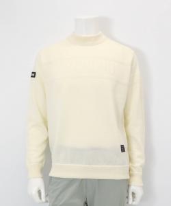 Трикотажная футболка из 100% шерсти с узором и логотипом.