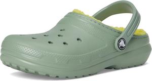 Детские классические сабо Crocs с подкладкой, Moss