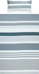 Постельное белье антрацит 1x 155x220 см + 1x 40x80 см REDBEST