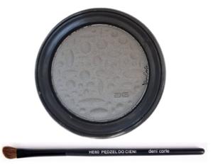 Матовые тени для век, серые Deni Carte