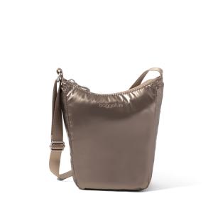 Baggallini Swift Mini Crossbody, copper metallic