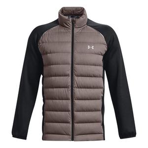 Куртка stretch down hybrid 'taupe brown' Under Armour, коричневый