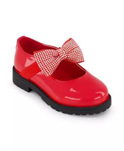 Туфли-слипоны Aubrey Bow для девочек-малышей Jessica Simpson, красный