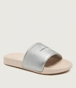 Тапочки Calvin Klein Jeans, серебро