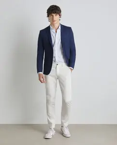 Структурированная мужская куртка Easy Wear, темно-синий