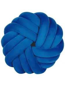 Декоративная подушка Beliani Deko AKOLA, синий