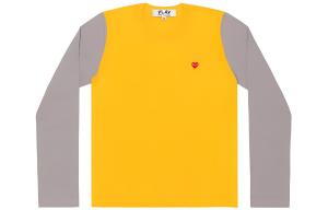 CDG Play Футболки женские yellow gray multicolor