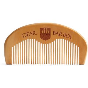 Мужской гребень для бороды, изготовленный из грушевого дерева Dear Barber