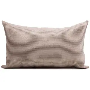 Декоративная подушка Capri Cord Gözze, Taupe + unifarben