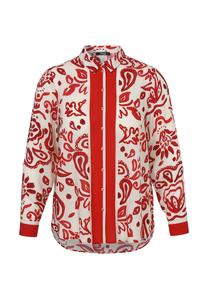 Рубашка блузка Frapp, красный