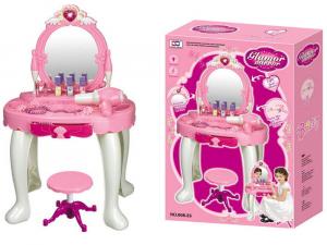 MalPlay, Туалетный столик Glamour с зеркалом, комплект
