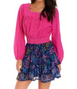 Топ Rylie в цвете магента ALLISON NEW YORK, Magenta