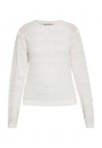 Тонкий вязаный свитер Usha Sweater, белый