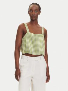 Топ relaxed fit 23B041503 Rvca, зеленый