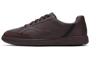 Clarks Низкие мужские кроссовки для скейтбординга коричневого цвета