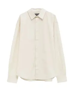 Хлопковая рубашка Анри Jacquemus, белый