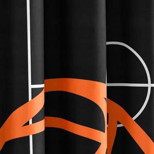 Пышный декор баскетбольная занавеска для душа Lush Decor, черный