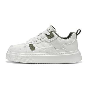 HLA Мужские скейтерские кроссовки лоу-топ бело-синие бело-зеленые бело-абрикосовые бело-зеленые, цвет White Green